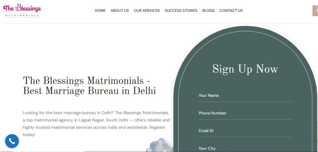 The Blessing Matrimony